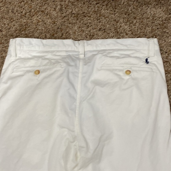 Men’s White Ralph Lauren Polo Chino Stretch Straight Fit 32 waist x 30 length - Picture 6 of 8